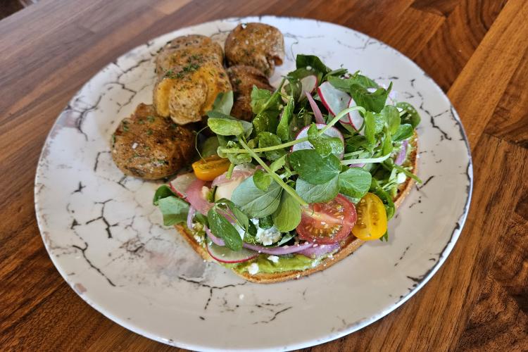 food on a plate