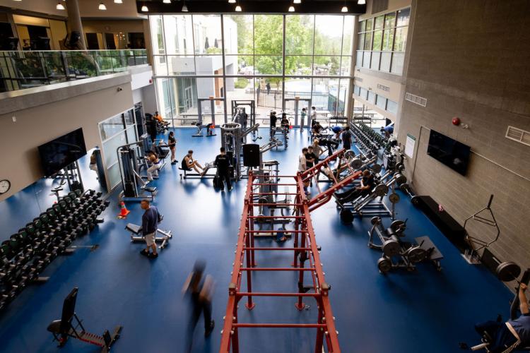 Gym at Hotel Burnaby