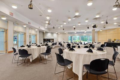 Room set up for a seminar
