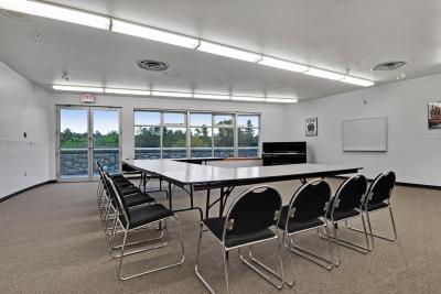 Room set up for a seminar