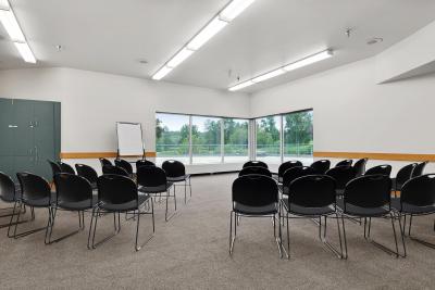 Room set up for a seminar