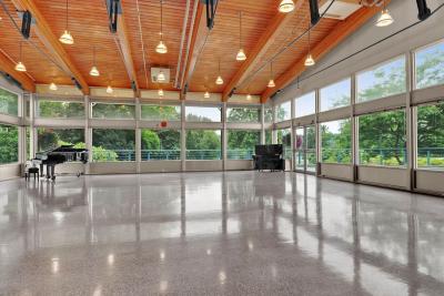 Inside of the Shadbolt Centre for the Arts