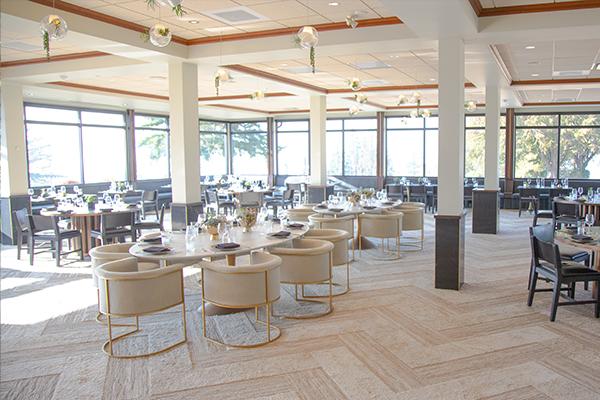 Interior of the Mintara Restaurant